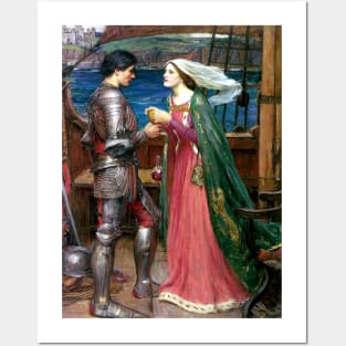 Tristan and Isolde - John William Waterhouse Posters and Art